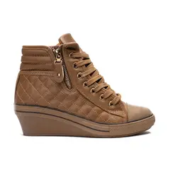 CARBIN - Zapatilla Mujer Khaki Prisca