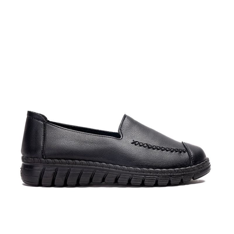 CARBIN - Mocasín Mujer Negro Larisa Carbin