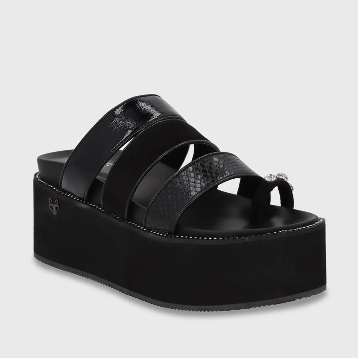GOTTA - Sandalia Negra Mujer 15662