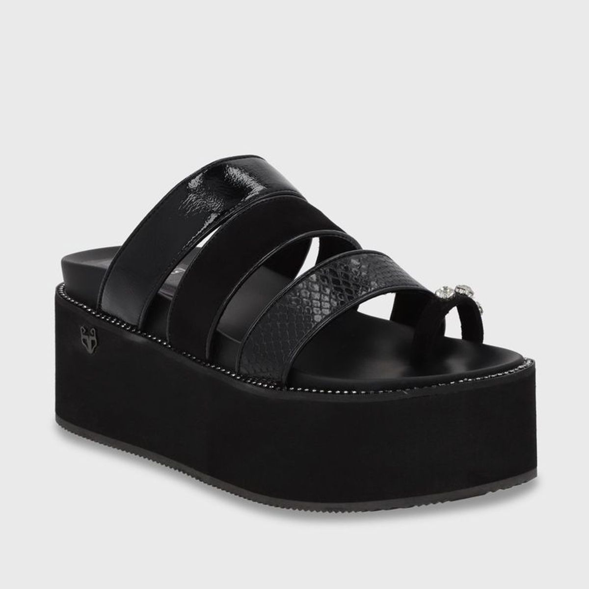 GOTTA - Sandalia Negra Mujer 15662