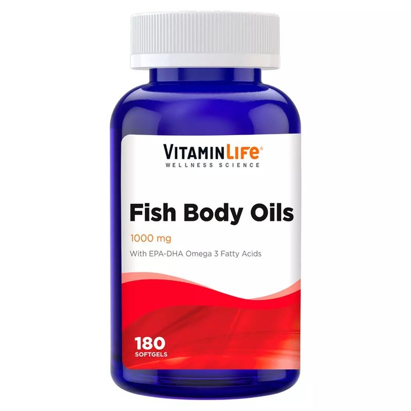 GENERICO - VITAMINLIFE Omega 3 1000 180 Cápsulas