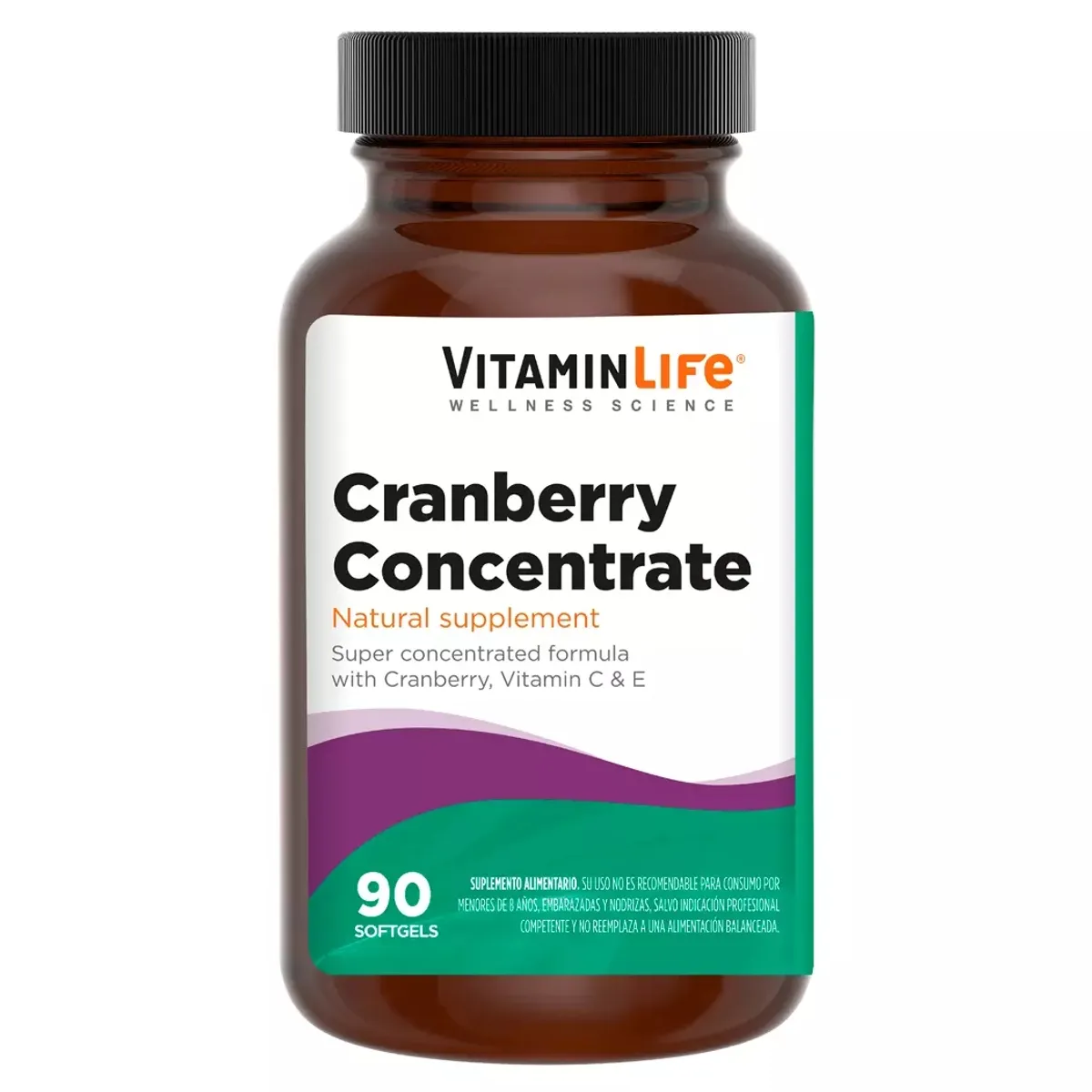 GENERICO - Concentrado de Cranberry Nueva Fórmula 90 Softgels