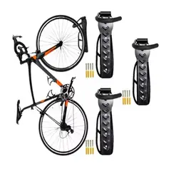 GENERICO - Pack X3 Porta Bicicleta Para Pared Gancho Colgador Bicicleta