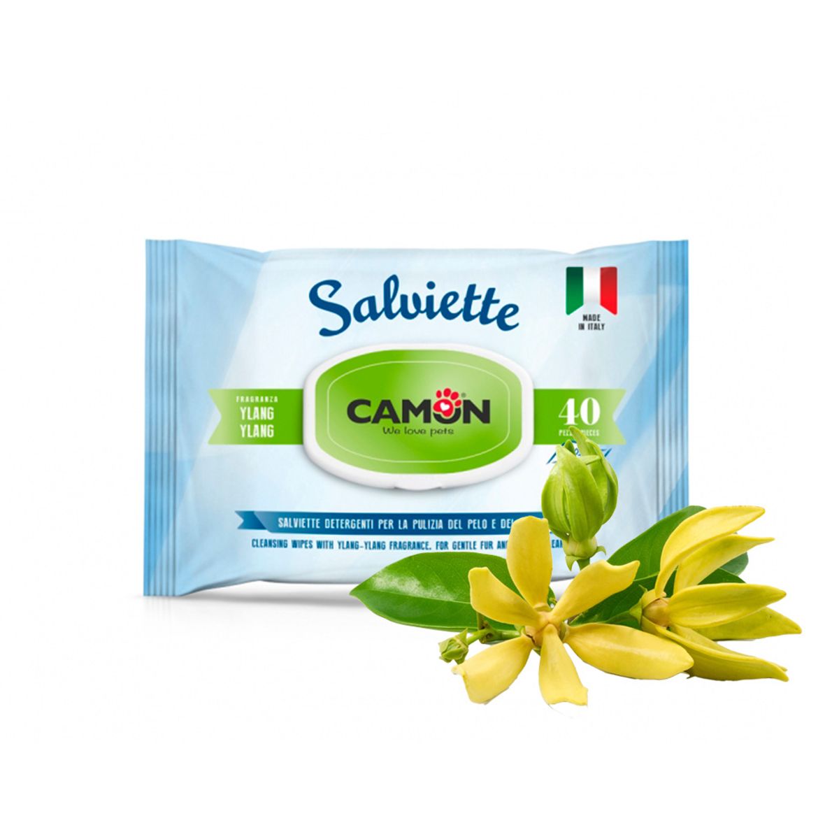 CAMON - Toallitas Húmedas Camon Ylang Ylang 40 un