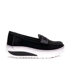 BOTELI - Mocasín Mujer Negro Salomé