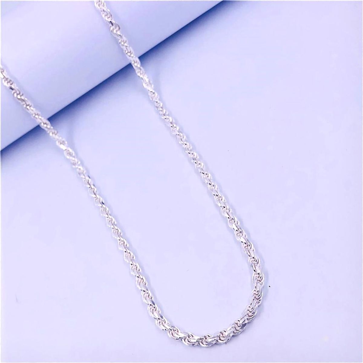 EL MUNDO DE LA PLATA - Cadena de plata italiana 925.