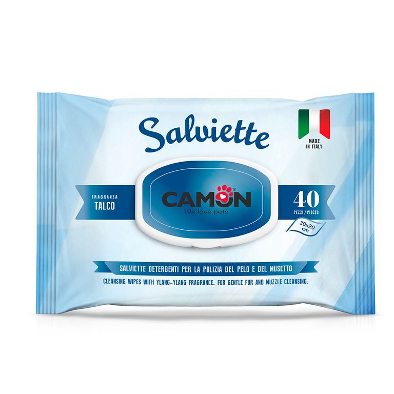 Toallitas Humedas Talco 40 un