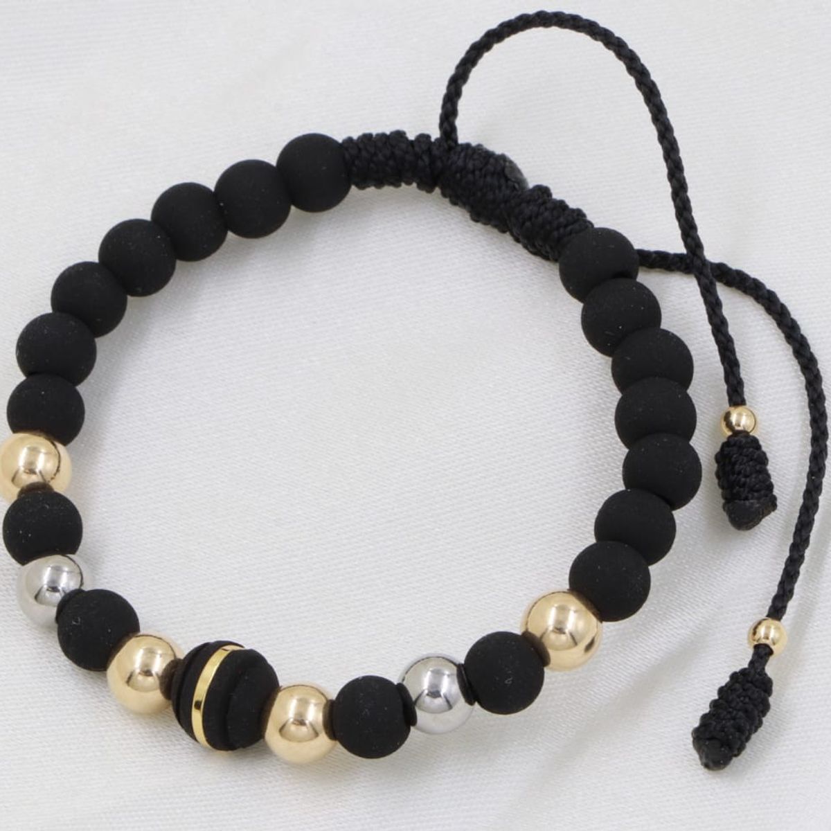 GENERICO - Pulsera Dos Oros  en oro laminado de 18k