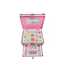 GENERICO - Maleta Set Maquillaje Portátil Infantil Niñas Unicornio