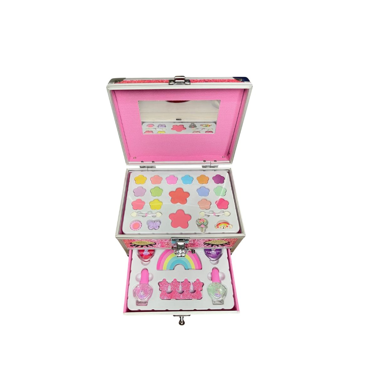 GENERICO - Maleta Maquillaje Set Cosméticos Niñas Unicornio