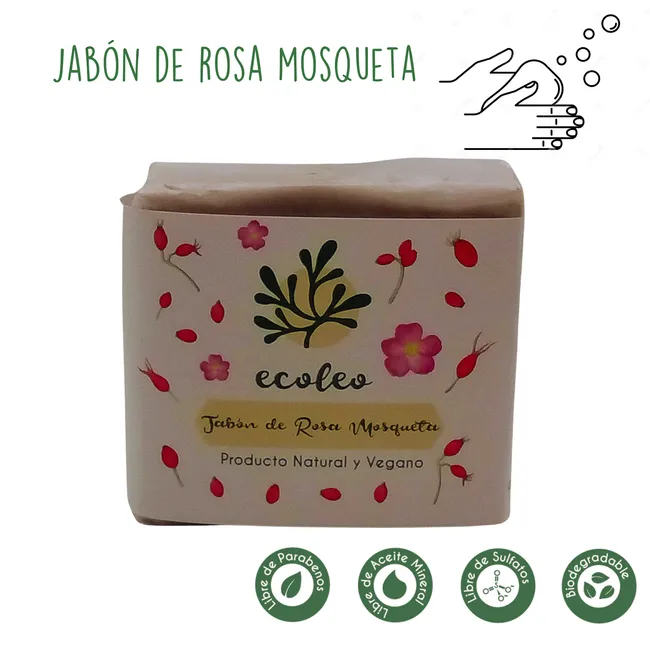 ECOLEO - JABÓN DE ROSA MOSQUETA