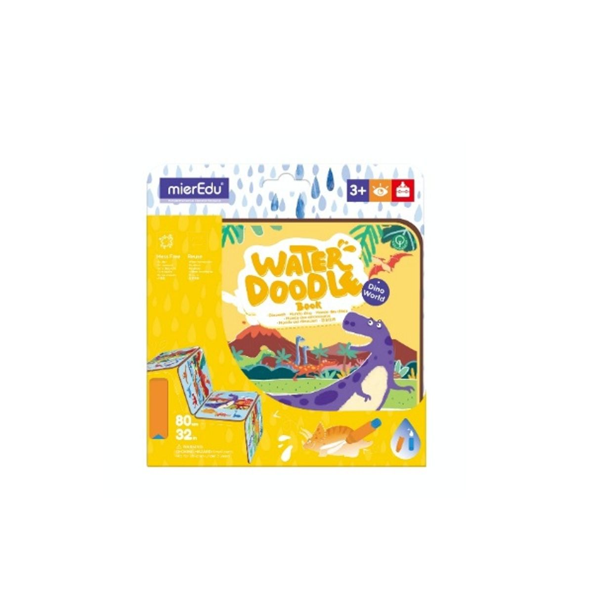 MIEREDU - Cuentos Pintar con Agua Dinosaurios