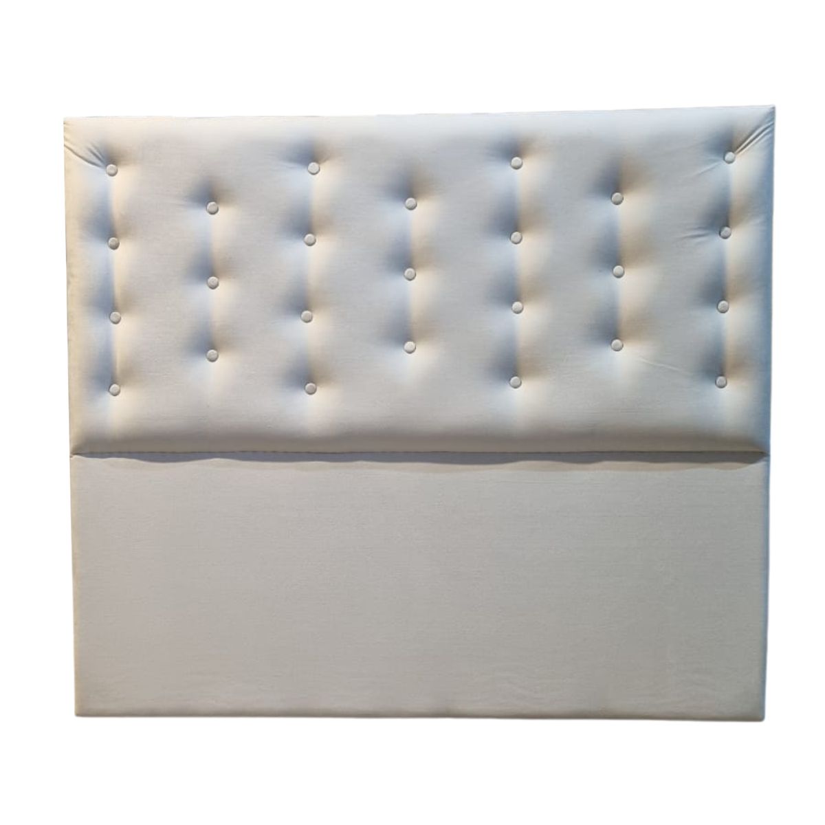 GENERICO - Respaldo 2 Plaza Crudo Felpa a piso Muebles Rimar