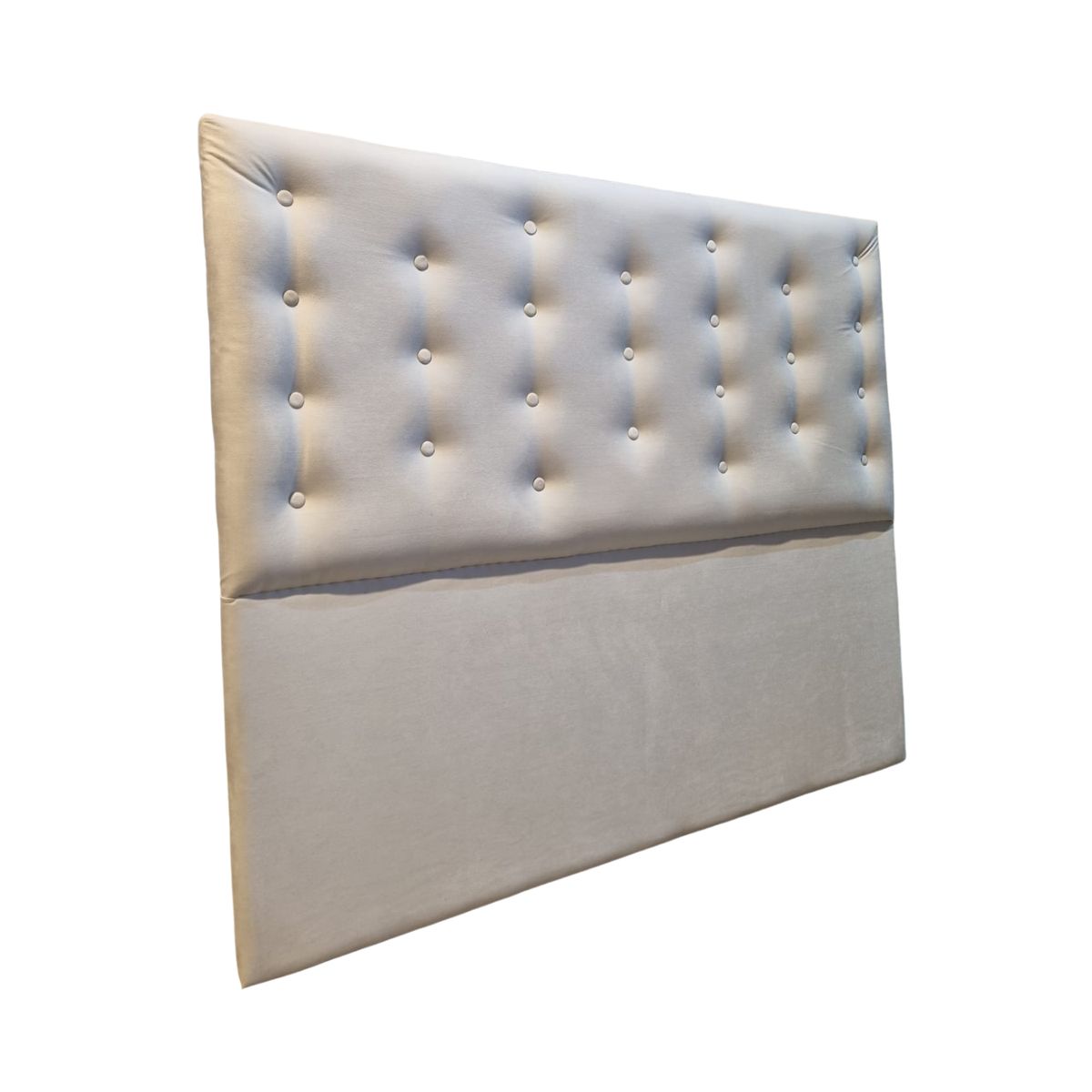 GENERICO - Respaldo 2 Plaza Crudo Felpa a piso Muebles Rimar