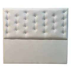 GENERICO - Respaldo 2 Plaza Crudo Felpa Diamante a piso Muebles Rimar