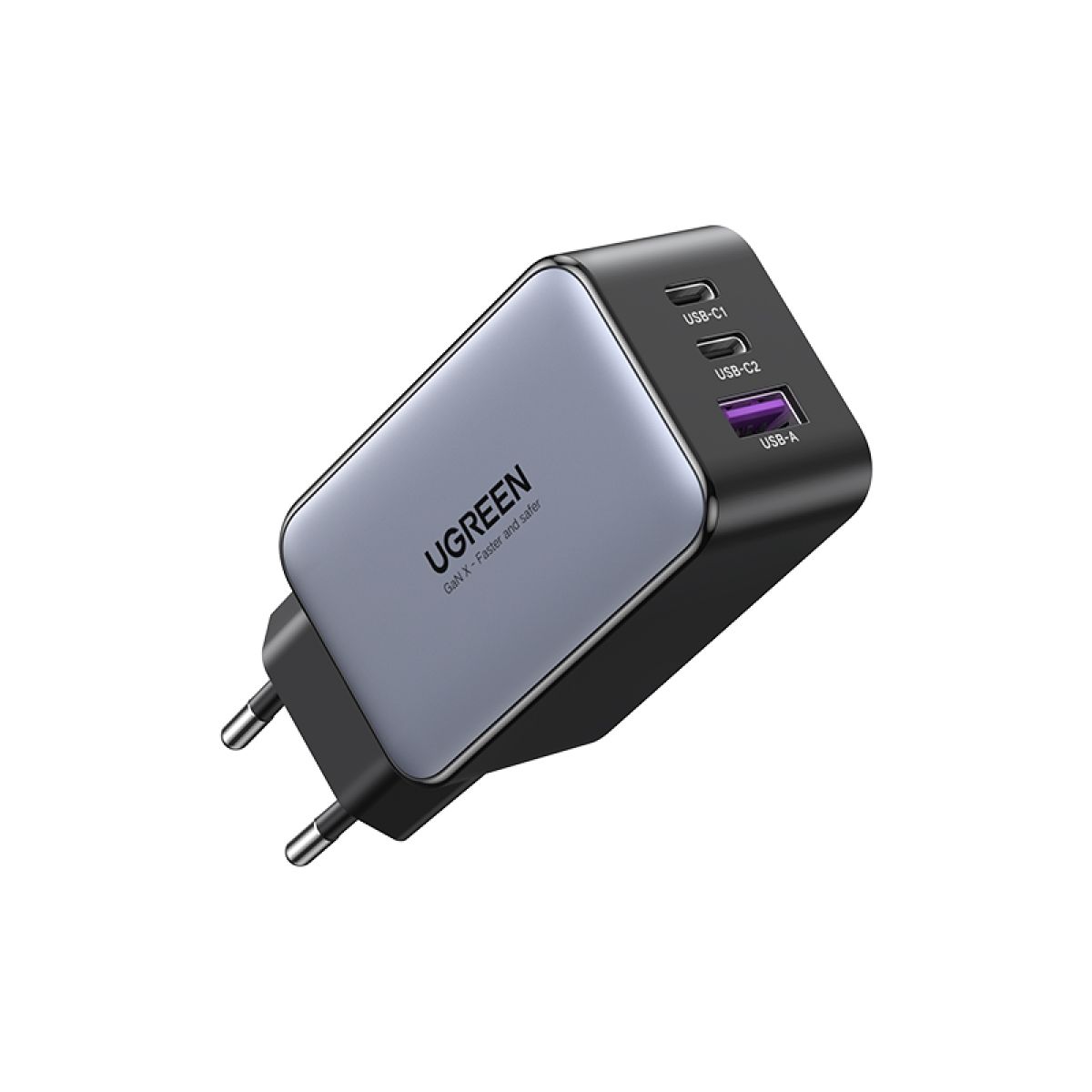 UGREEN - UGREEN Cargador rápido USB-A+USB-C 65W + Cable USB-C 2.0 5A