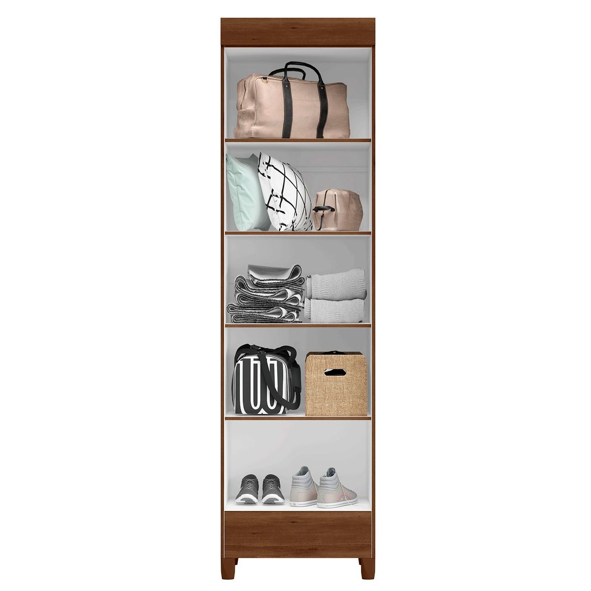VEKKAHOME - CLOSET MOBI 2P CEDRO.