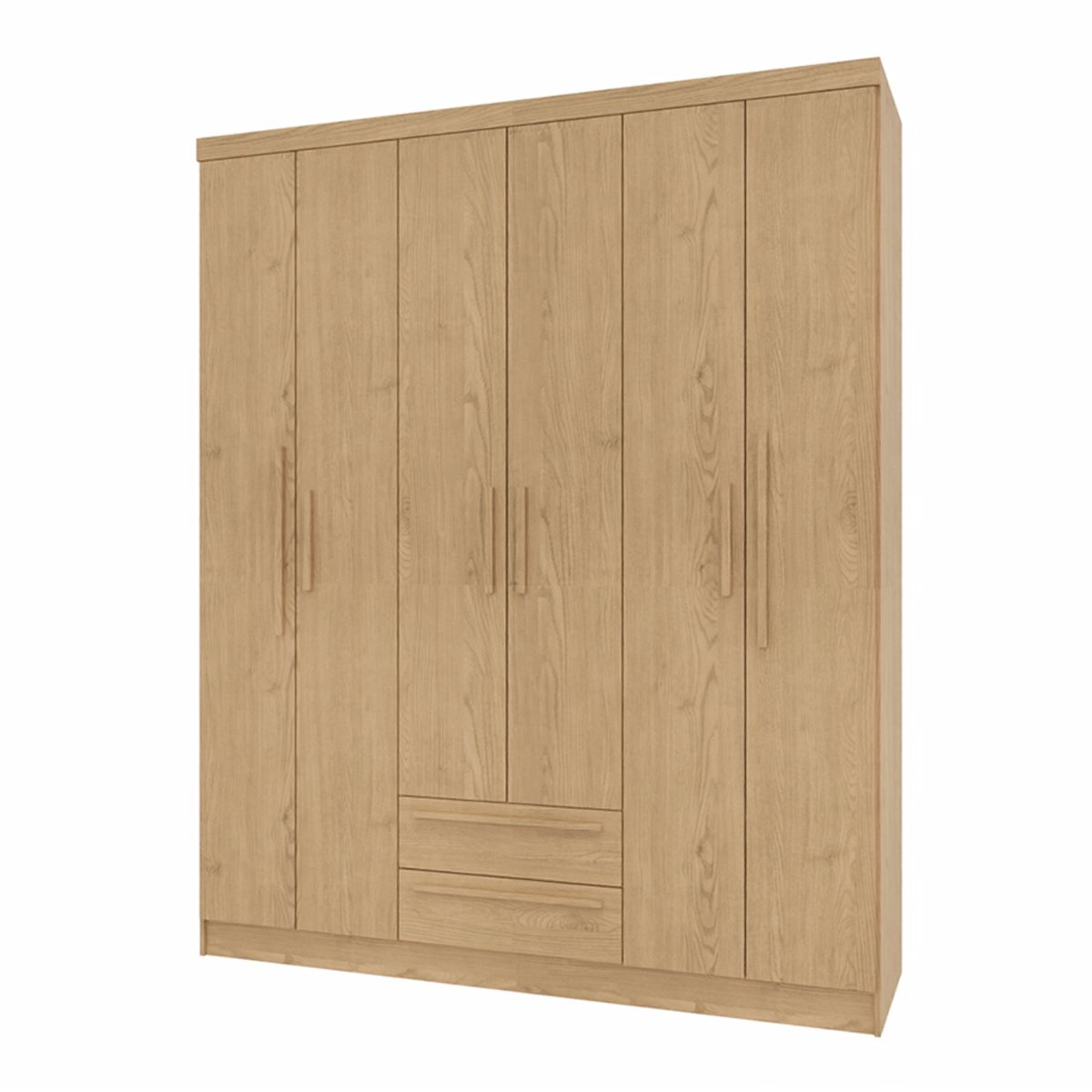 VEKKAHOME - CLOSET MALI NEW RUSTIC 6P 2C