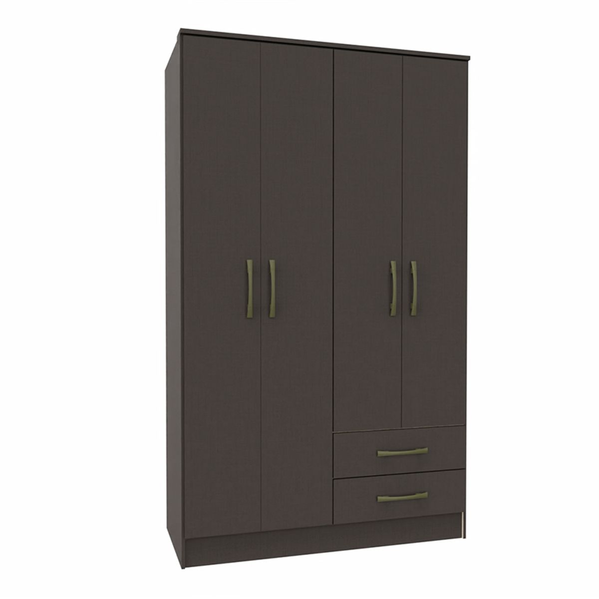 VEKKAHOME - CLOSET PEQUIM DARK 4P 2C