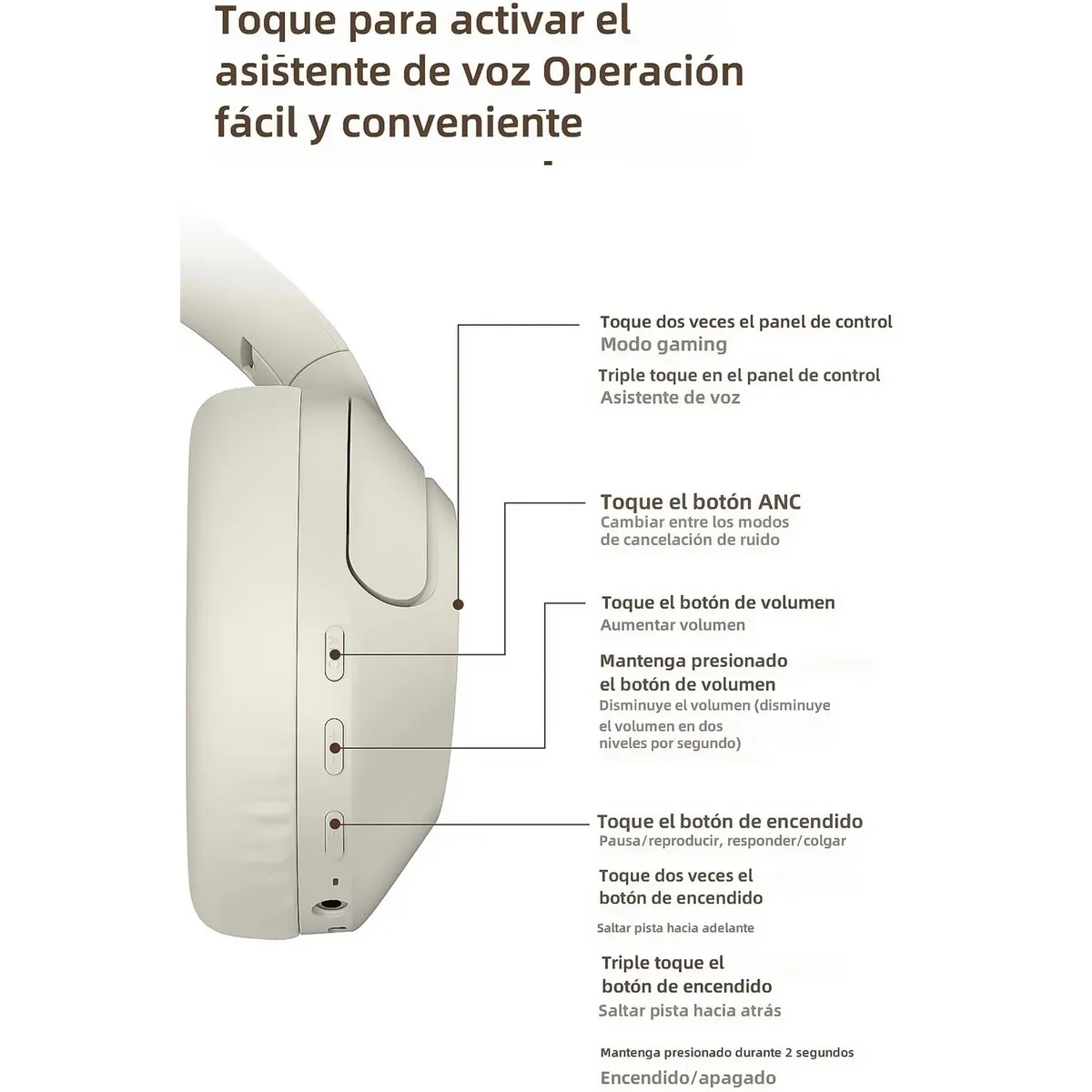 HAYLOU - AUDIFONOS HAYLOU S35 ANC CANCELACION ACTIVA DE RUIDO Y APP HAYLOU