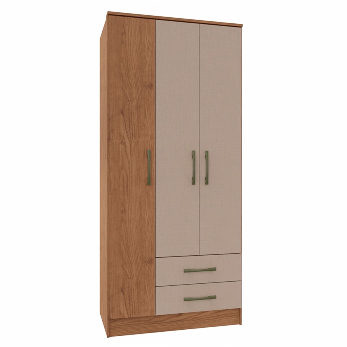 VEKKAHOME - CLOSET PEQUIM BICOLOR 3P 2C