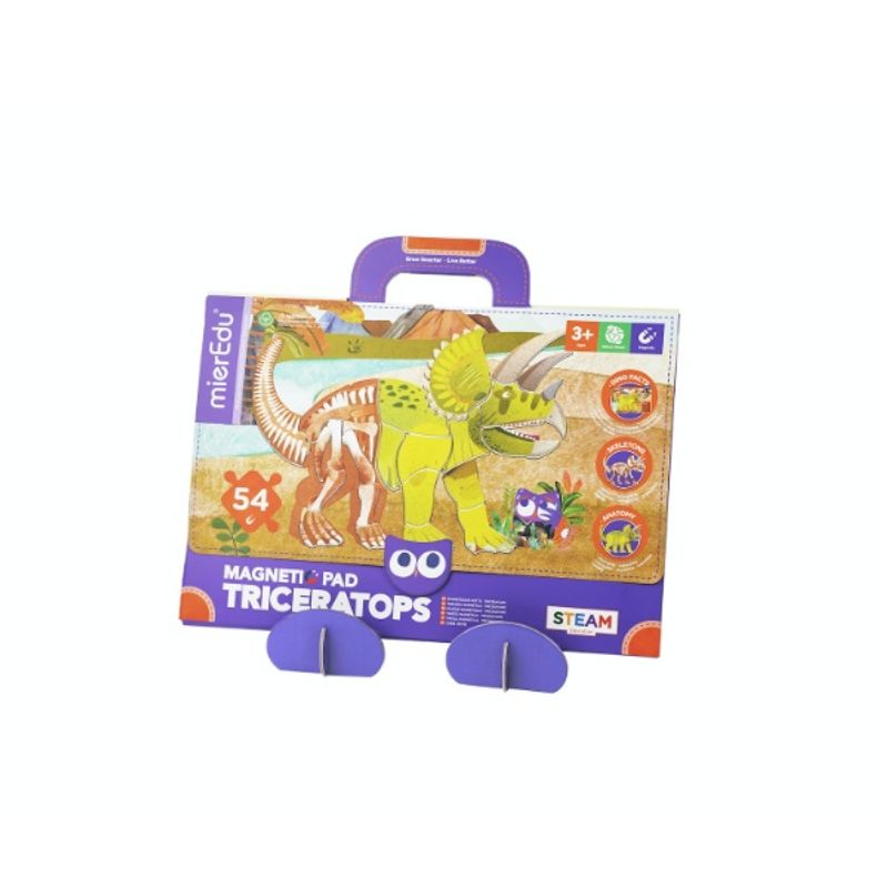 MIEREDU - Maletin Magnetico Triceratops