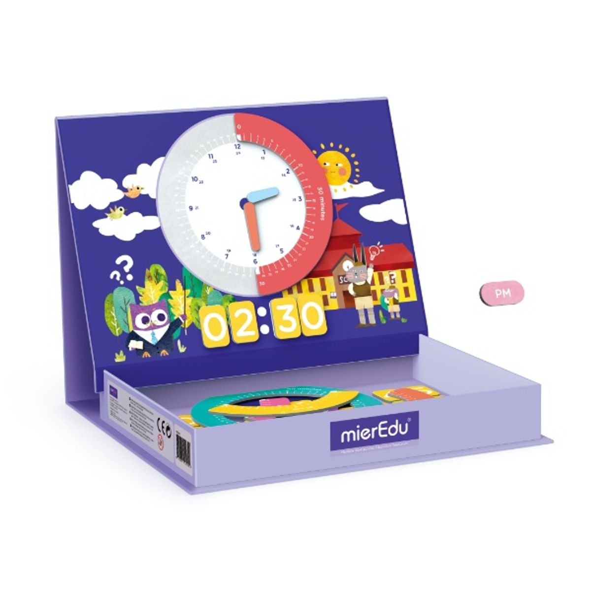 MIEREDU - Juego Magnetico Aprender la Hora