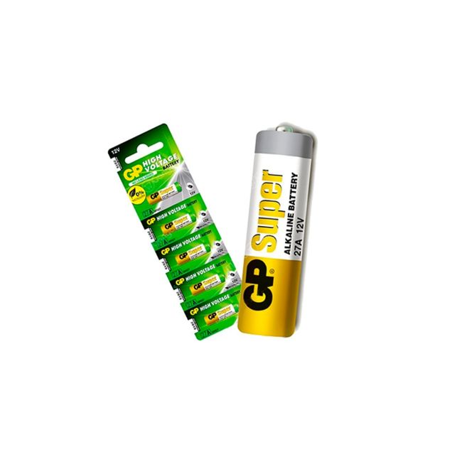 GP BATTERY - Pila Alcalina Gp 27a 12v Pack 5 Uds.