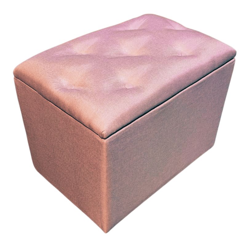 GENERICO - Banqueta Baul Palo Rosa Lino 60x40x50x40 Rimar