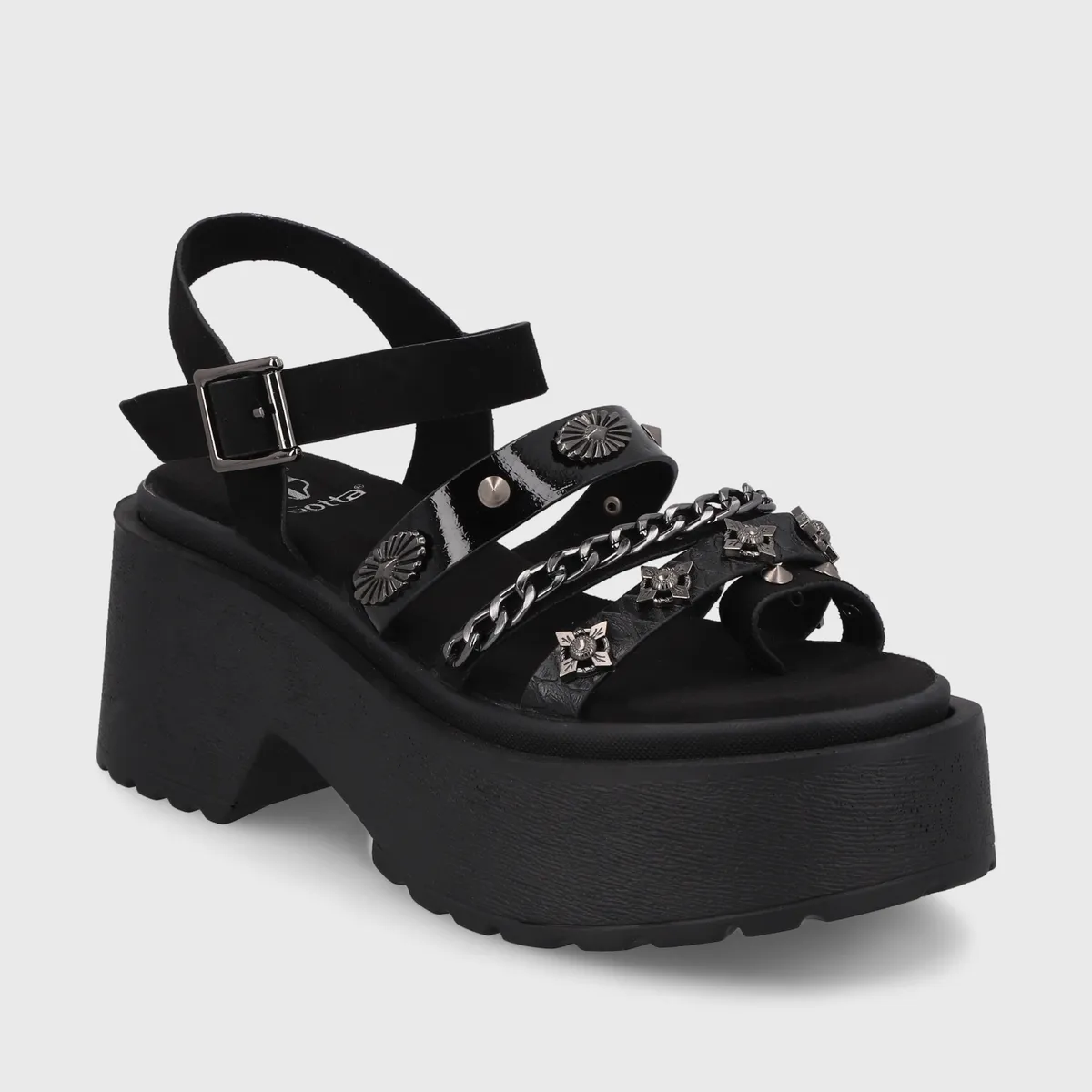 GOTTA - Sandalia Negra Mujer 45982 Gotta