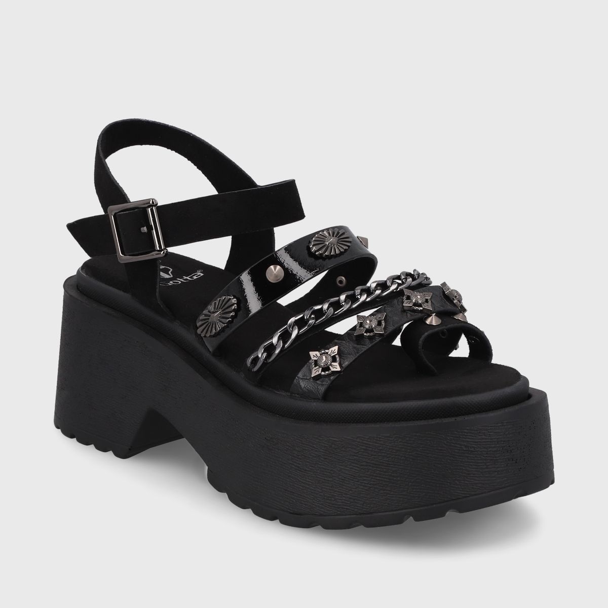 GOTTA - Sandalia Negra Mujer 45982 Gotta