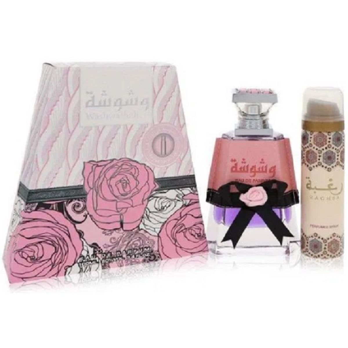 LATTAFA - Washwasha EDP 100 ML + Deo 50 ML for Woman Estuche  Lattafa