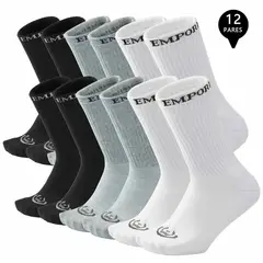 GIOVACCHINO - Pack de 12 Calcetines Largos Deportivos Mujer