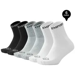 GIOVACCHINO - Pack de 6 Calcetines Cortos Deportivos Mujer