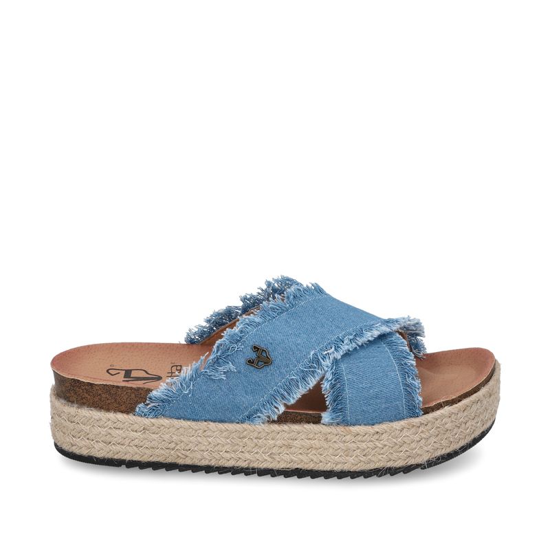 GOTTA - Sandalia Mujer Plaforma Denim  23195