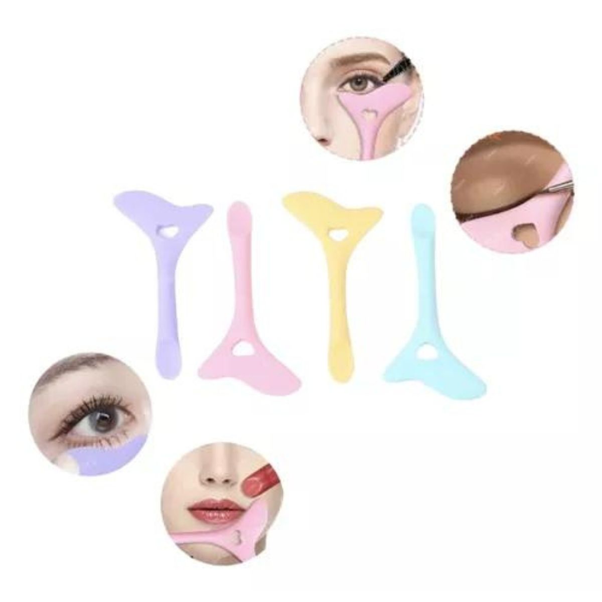 GENERICO - Plantilla Delineador De Ojos Guia Para Maquillaje