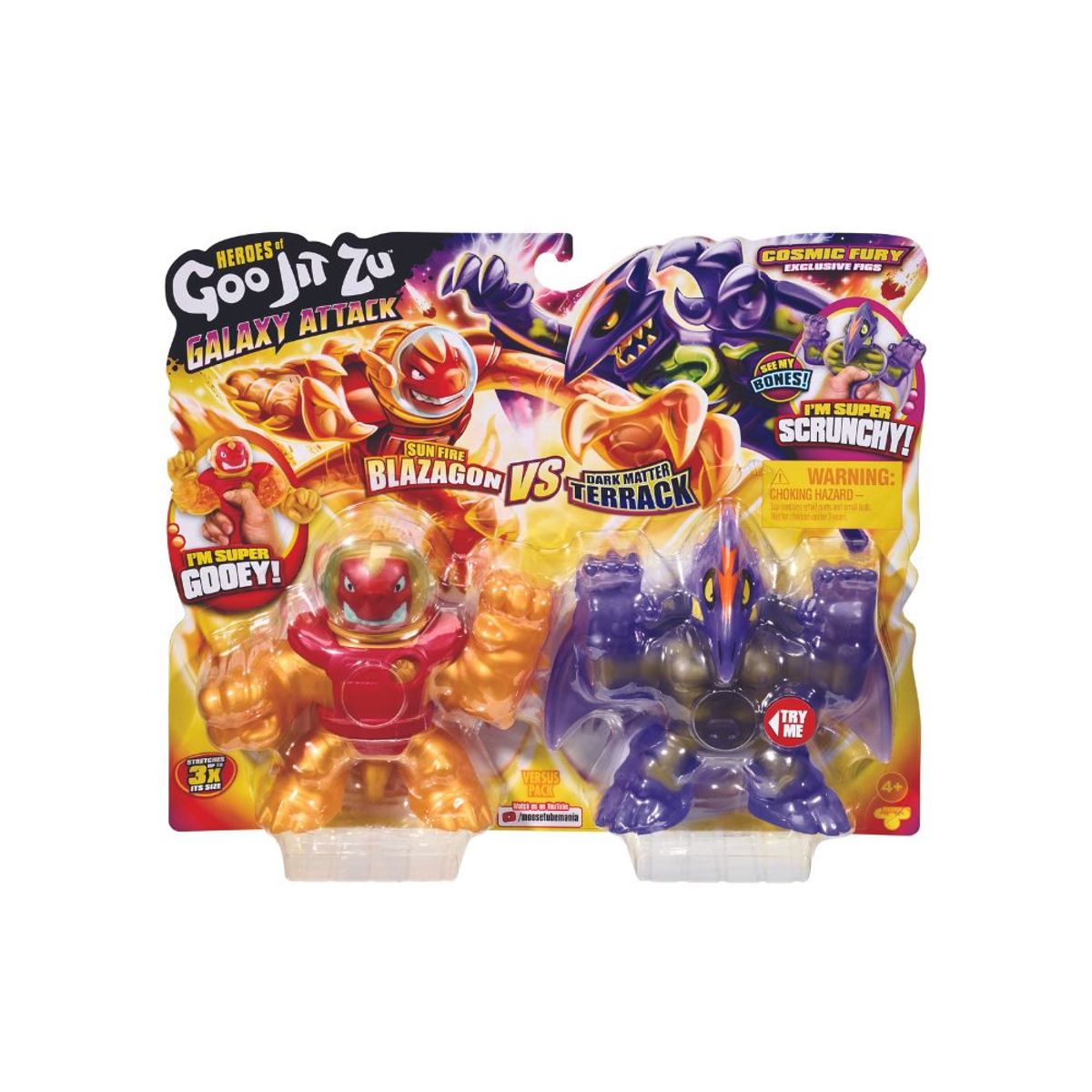 BOING TOYS - GOO JIT ZU GALAXY ATTACK VERSUS X 2