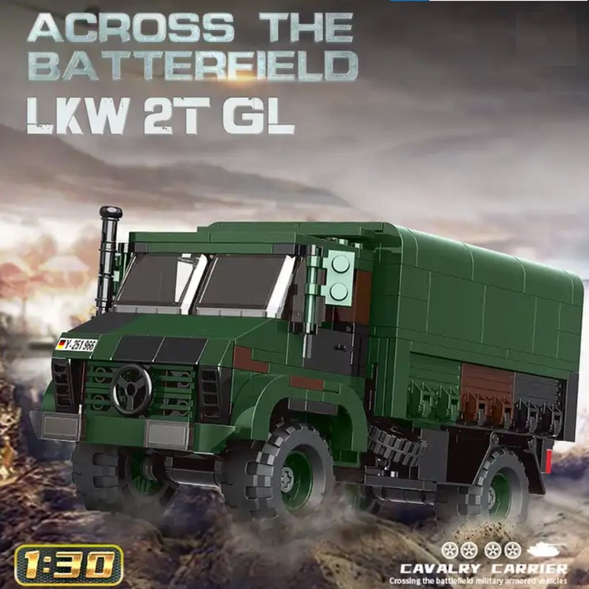 GENERICO - Camión Ejercito de Chile MB Unimog compatible Lego