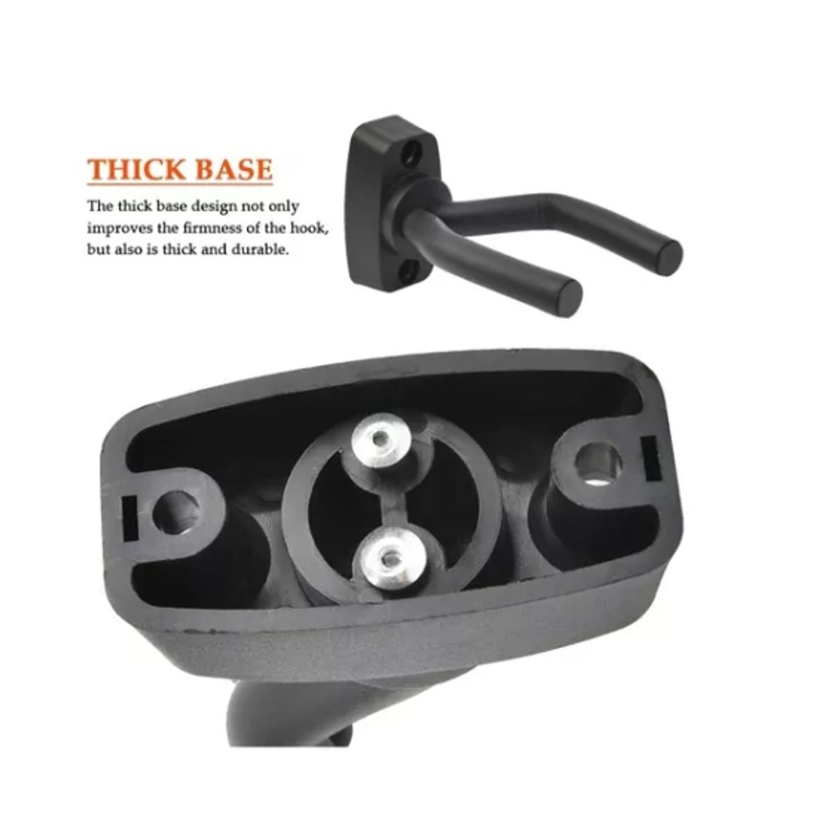 OFERTABKN - Pack 4 Soporte Colgador De Pared Para Guitarra Anticaída