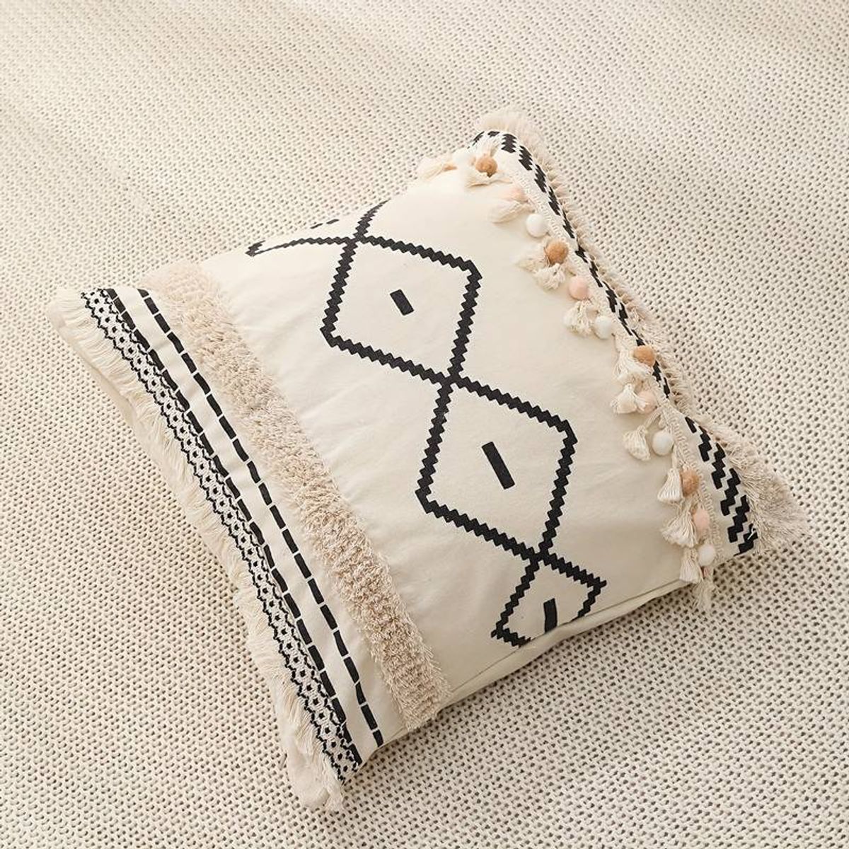 GENERICO - Pack de Fundas De Cojin Decorativa Diseño Boho 45x45 Cm