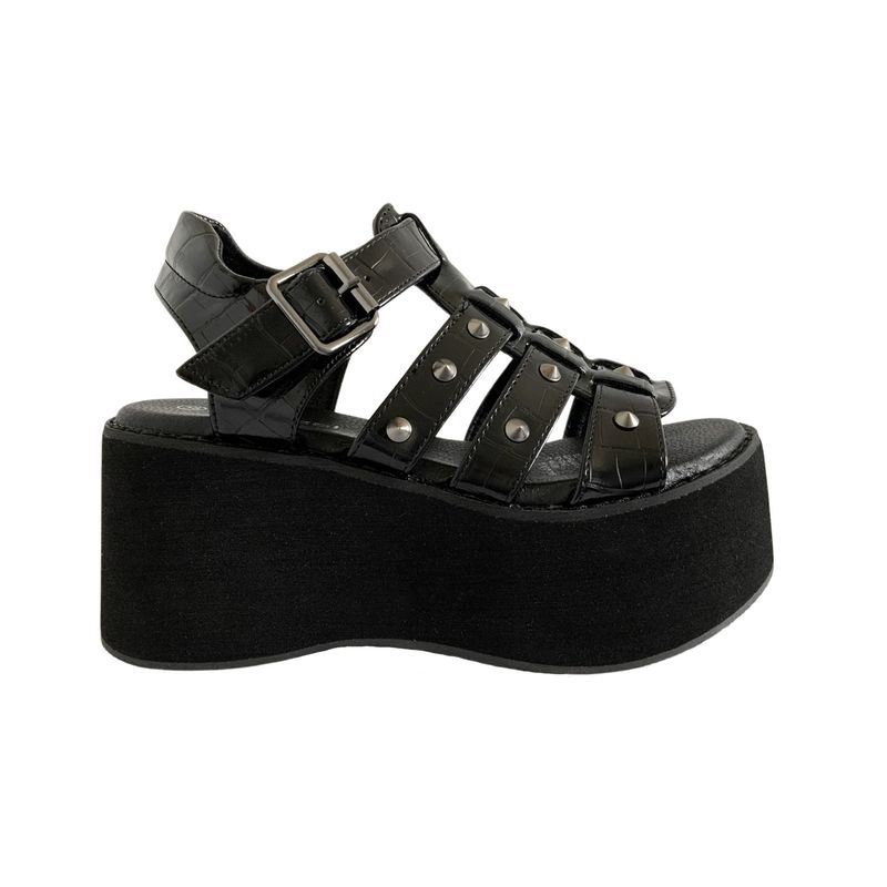 APOSTOL - Sandalia Rous Negro Bella Moda