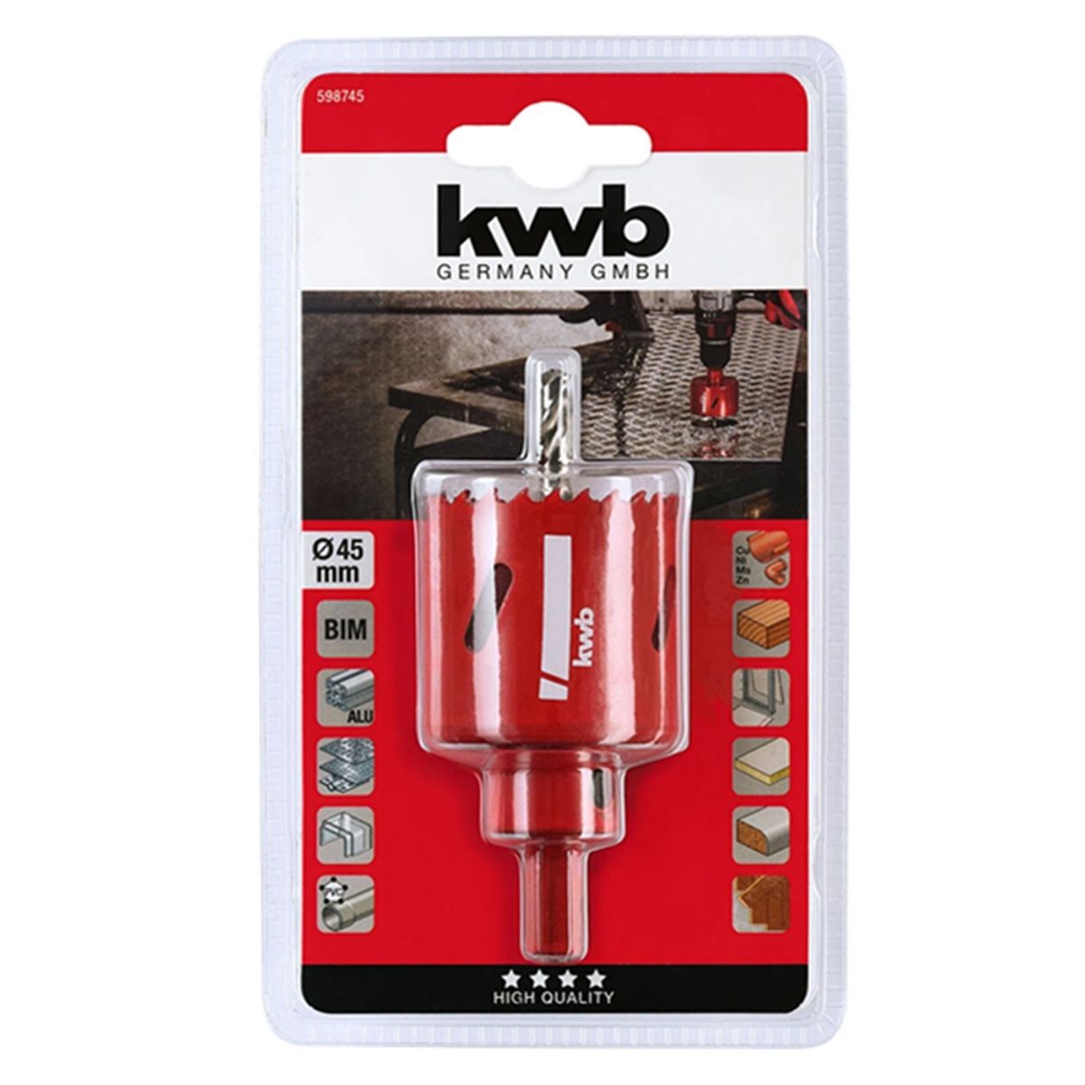 KWB - Sierra Copa Bi-metal 45mm Kwb 598745