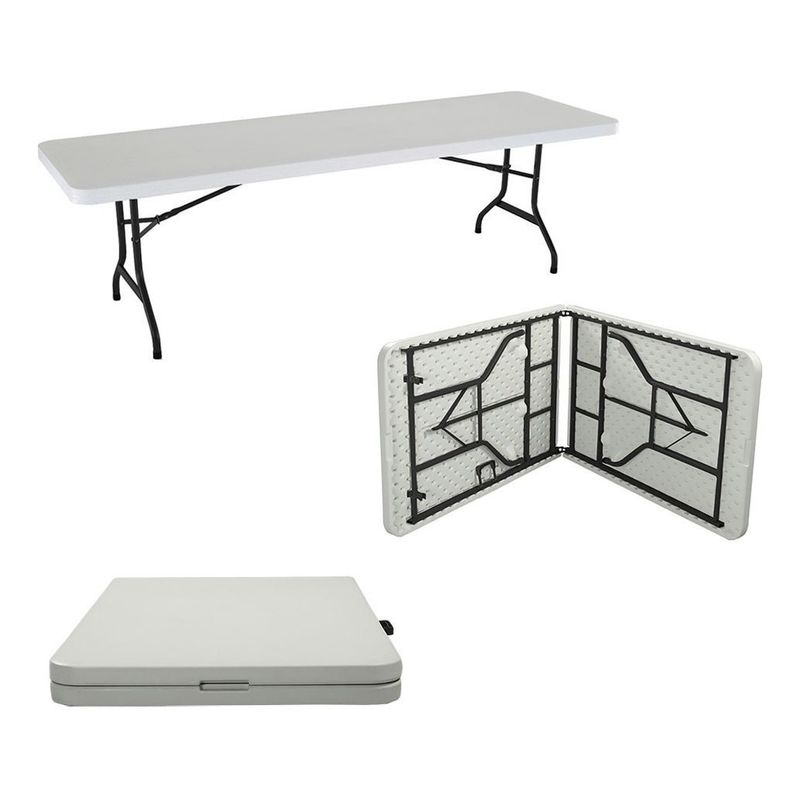 JARDIMEX - Mesa Plegable Jardimex Tipo Portafolio 244m Largo Jardin
