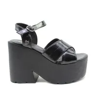 Sandalia Mujer Negra 15692 15692