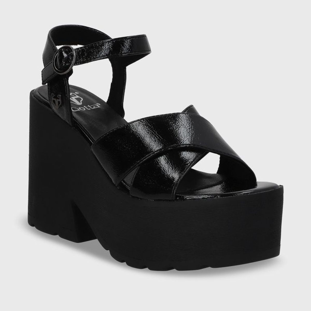 GOTTA - Sandalia Negra Mujer 15692