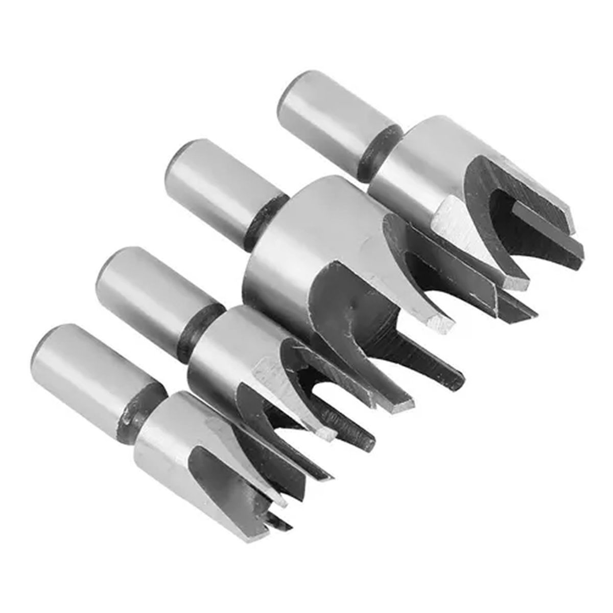 OFERTABKN - Set 4 Brocas Cortadoras De Tapón O Tarugo Para Madera