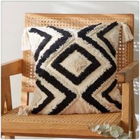 Pack de Fundas De Cojin Decorativa Diseño Boho 45x45 Cm