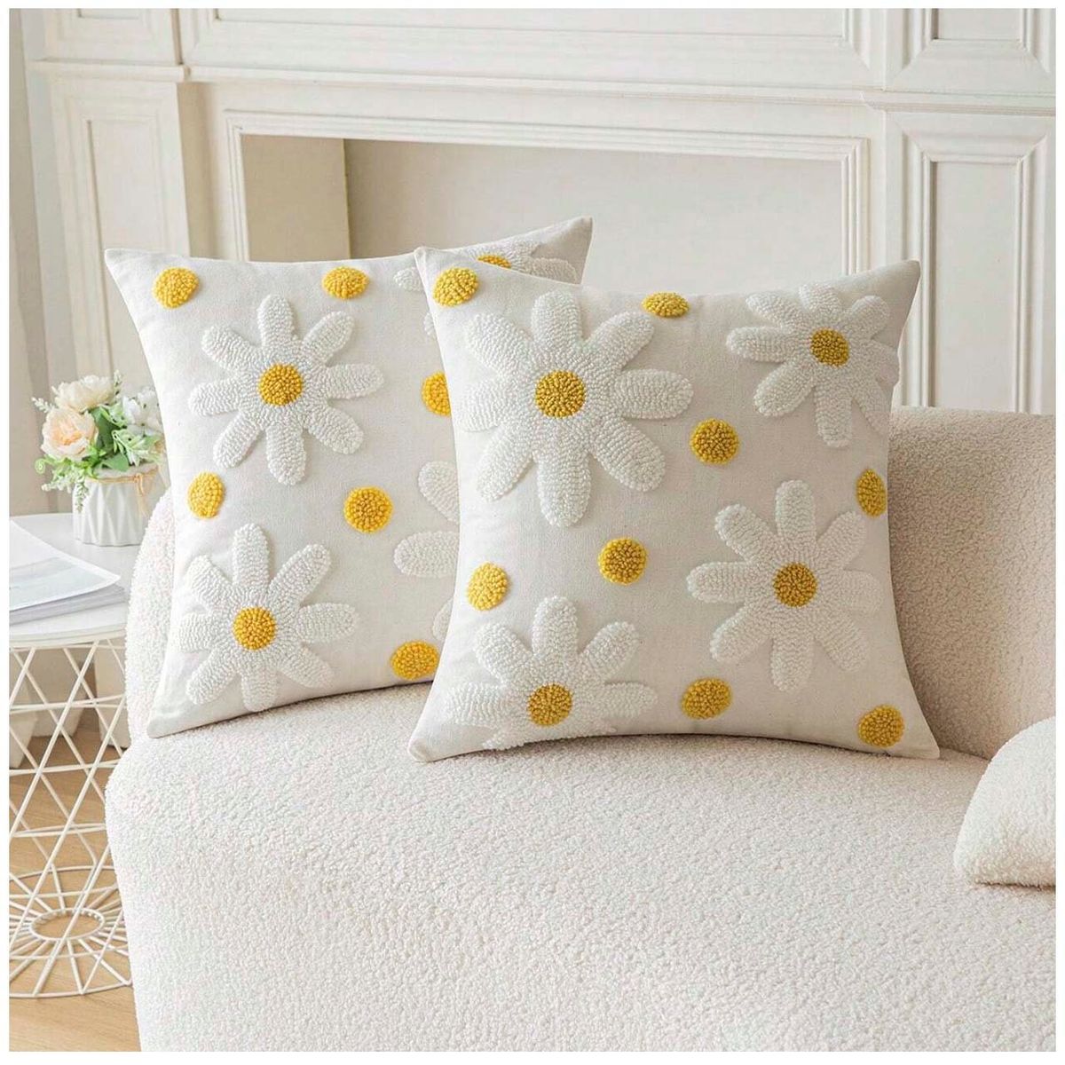 GENERICO - Pack de Fundas De Cojin Decorativa Diseño Boho 45x45 Cm