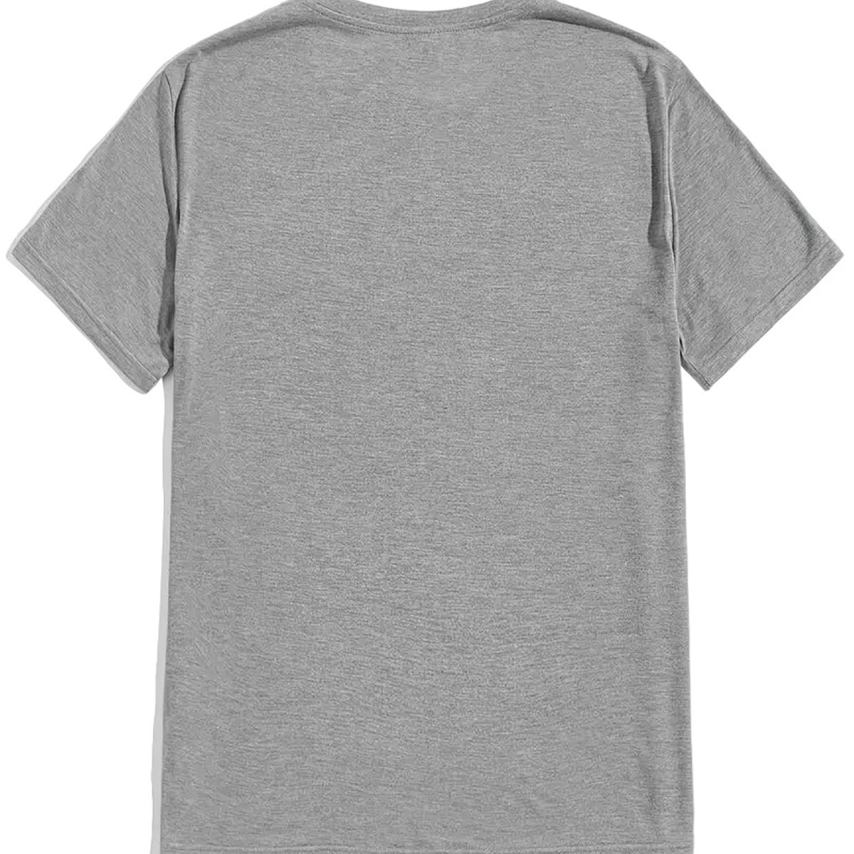 GARSIL - Polera De Algodon Manga Corta Para Hombre  - Cuello Redondo