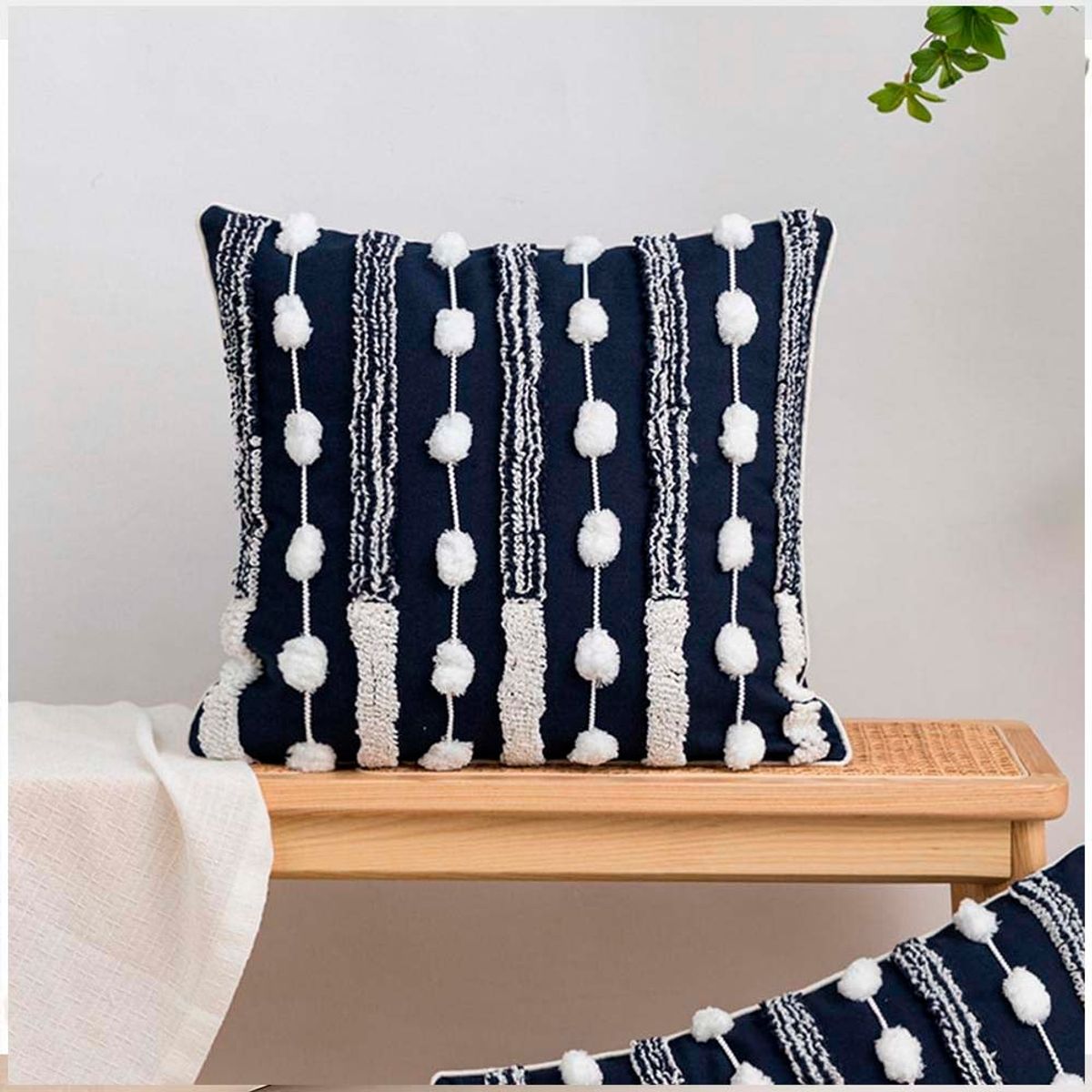 GENERICO - Pack de Fundas De Cojin Decorativa Diseño Boho 45x45 Cm 061